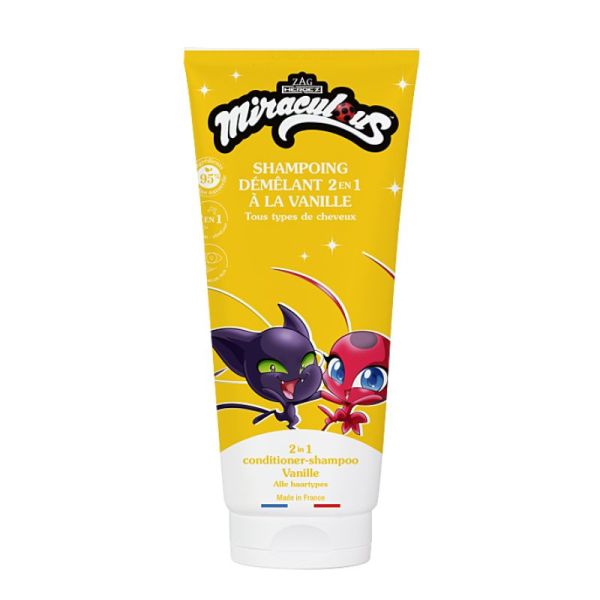 MIRACULOUS Shampoing Démêlant Vanille 200ml