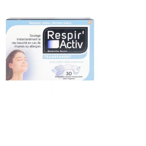 Respir Activ Bandelettes nasales x30