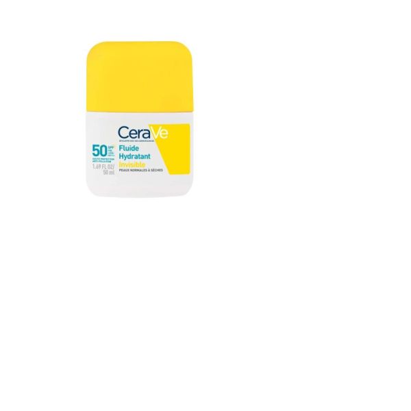 Cerave Fluide hydratant invisible spf50 50ml