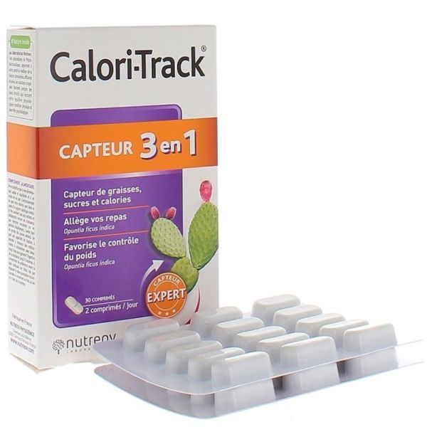 Nutreov Calori-Track Capteur 3 en 1 comprimés x30