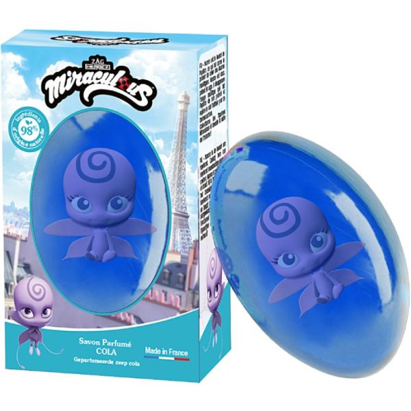 Savon Miraculous Figurine Nooroo senteur Cola 75g