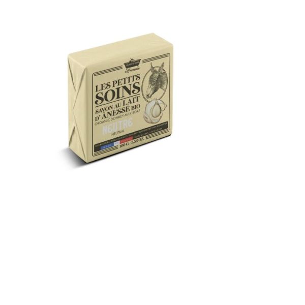 Savon au lait d'ânesse bio parfum neutre