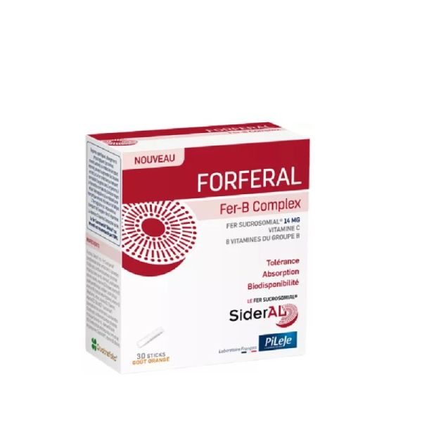 Pileje Forferal Fer-B Complex x30 sticks goût orange