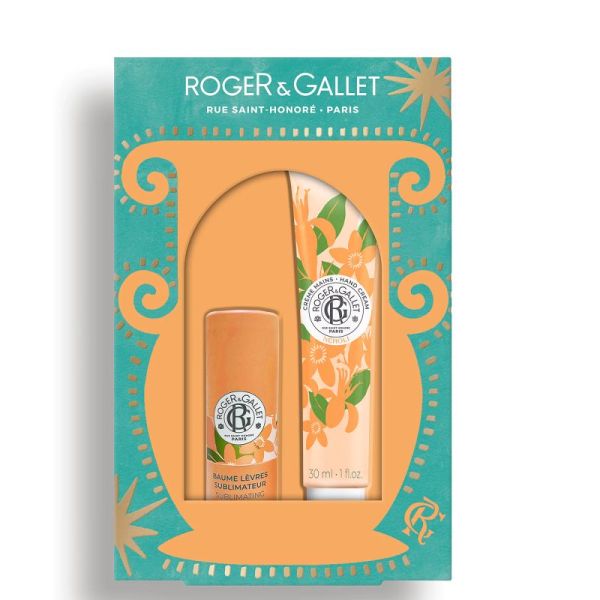 Coffret Baume lèvres sublimateur et Crème mains Néroli