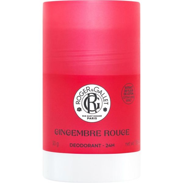 ROGER & GALLET Gingembre rouge déodorant 24h 50g