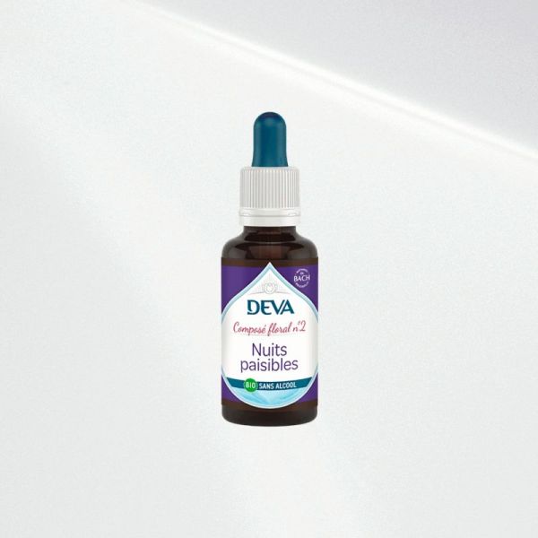 Deva Nuits paisibles composé floral N°2 sans alcool 30ml
