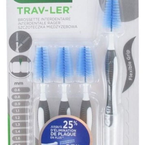 GUM Trav-ler 4 Brossettes Interdentaires - Modèle : 1619 : 2,6 mm