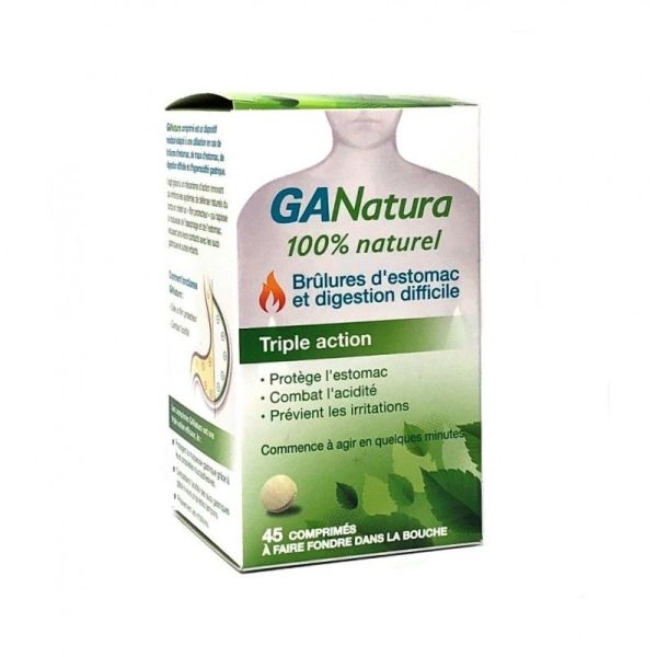 GANATURA BRULURES ESTOMAC 45 CP