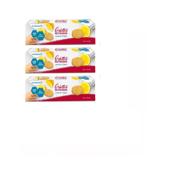NUTRISENS Galettes Citron x3 packs