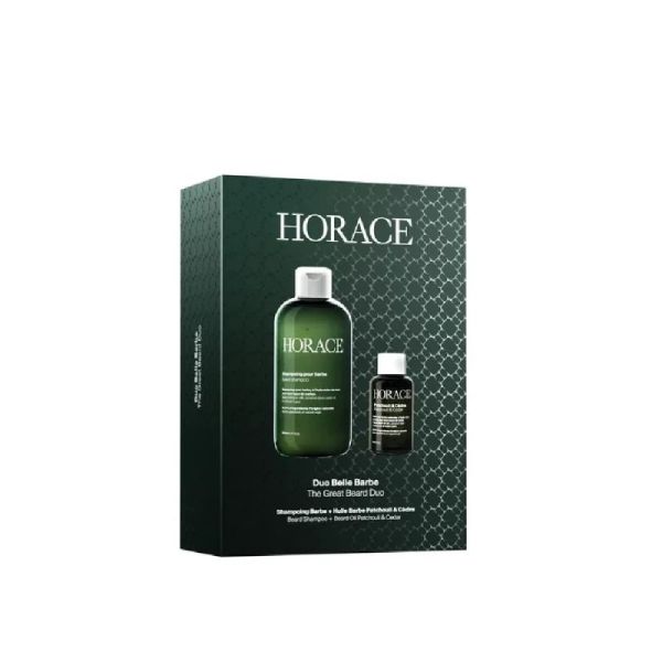 Horace Coffret cadeau barbe shampoing + huile
