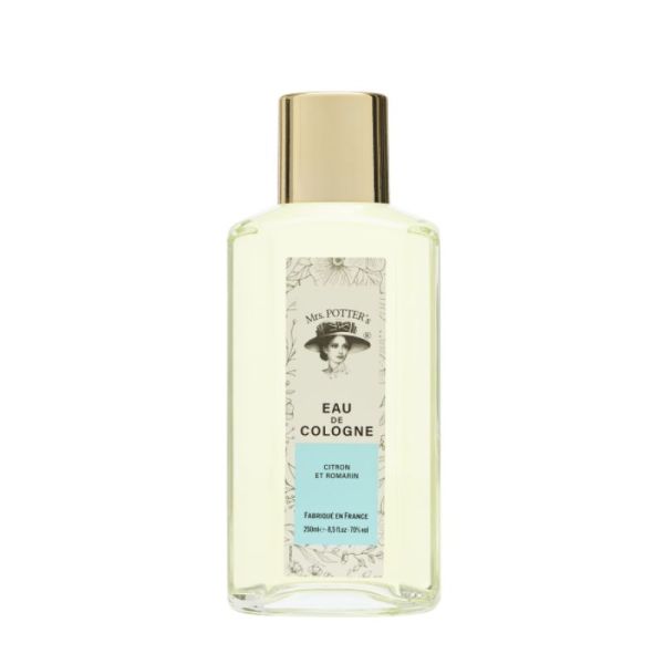 Mrs. POTTER's Eau de cologne Citron et Romarin 250ml