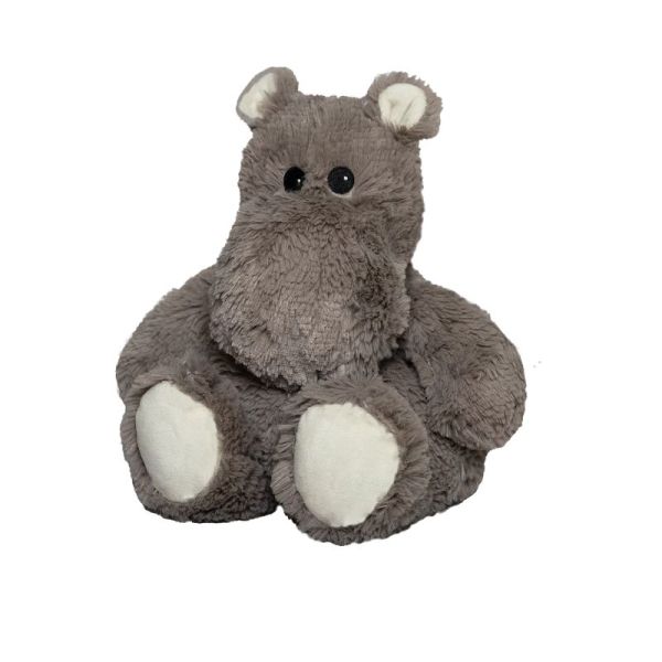 Bouillotte Warmies Blé et lavande Hippo Grise