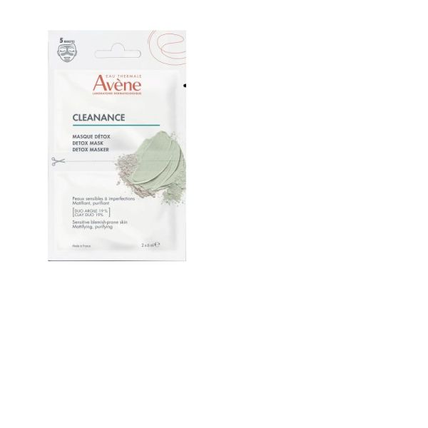 Avène Cleanance masque détox 2x6ml