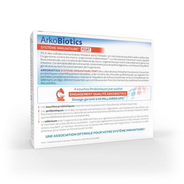 Arkobiotics système immunitaire Fort 7 sachets
