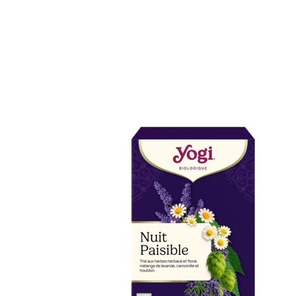 Yogi infusion Nuit paisible x17 sachets