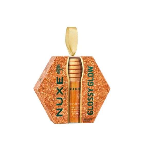 Nuxe Coffret Rêve de Miel Soin lèvres Or 10ml