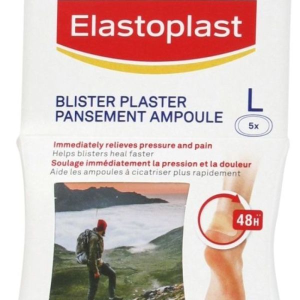 Elastoplast Blister Plaster 5 Pansements Ampoule : Taille L