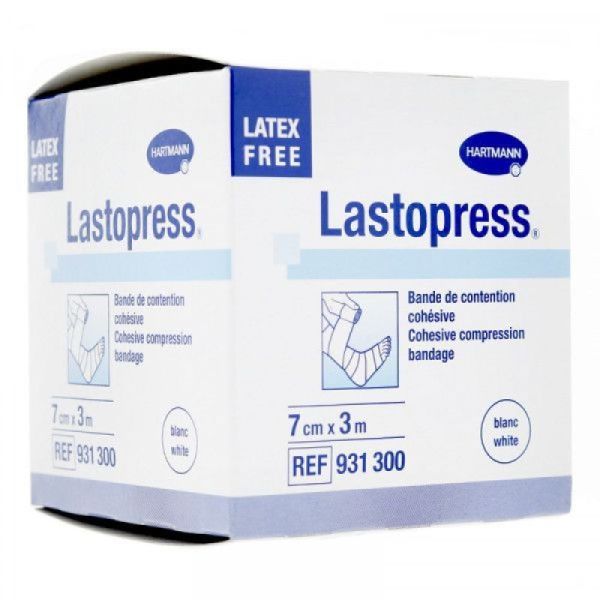 Bande Lastopress 7cmx3m Blanc
