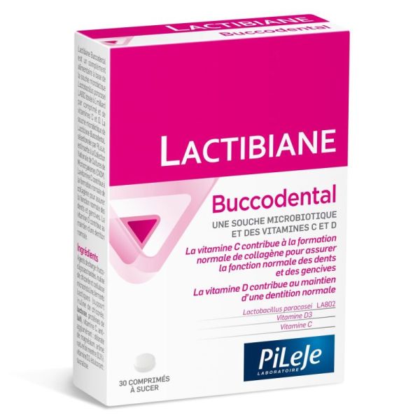 Lactibiane Bucodentaire Comprimés à Sucer x30