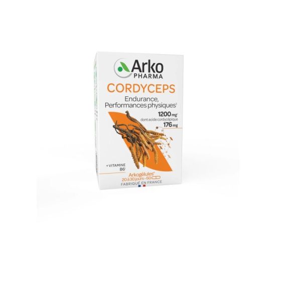 Arko Cordyceps endurance, performance physique x60 gélules