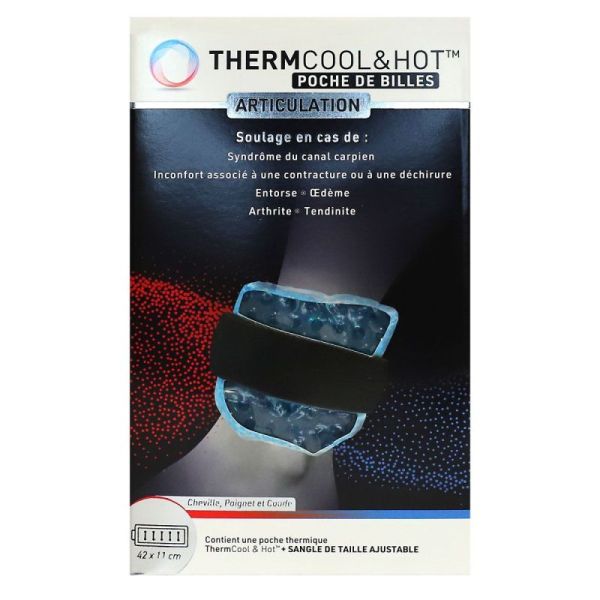 Thermcool Hot Poche Bille Articulation 42x11cm + sangle