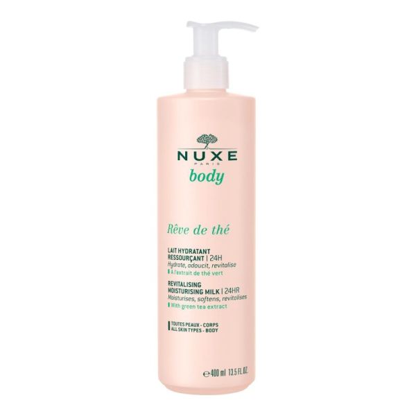 Nuxe Body Lait Hydratant Ressourçant Rêve de Thé 400ml