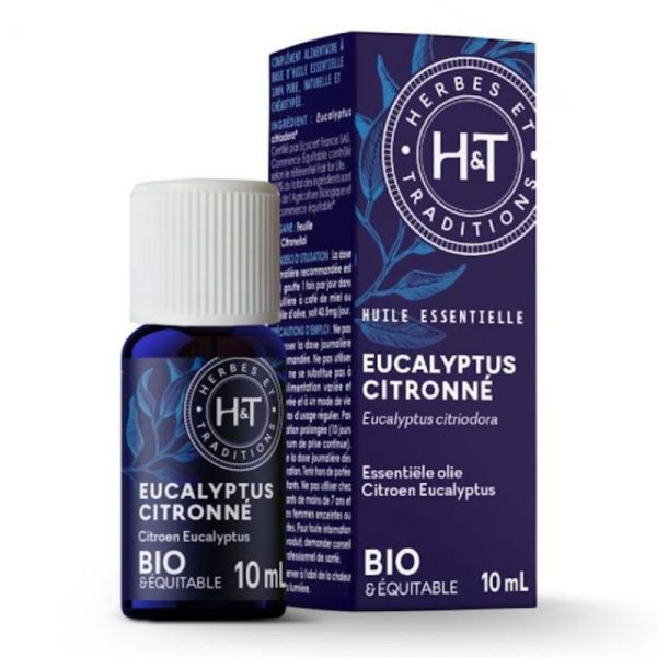 Huile essentielle Eucalyptus citronné bio 10ml