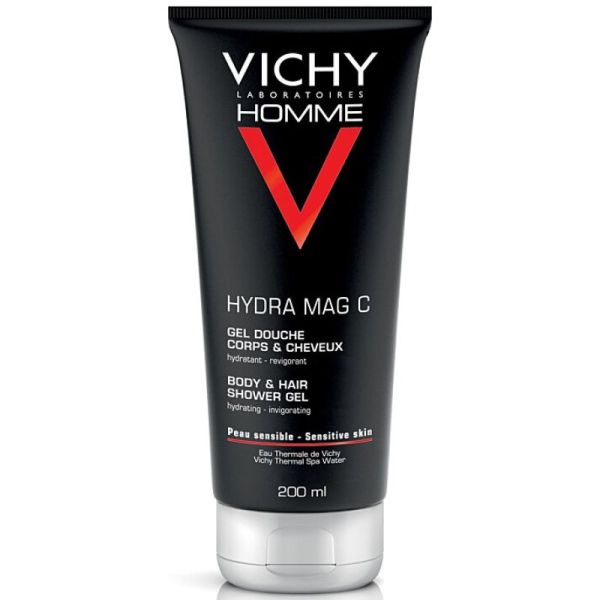 VICHY HOMME GEL DOUCHE CORPS CHEVEUX 200ML