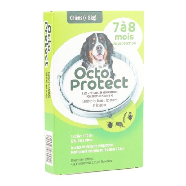 Octo Protect Collier anti-puces grand chien