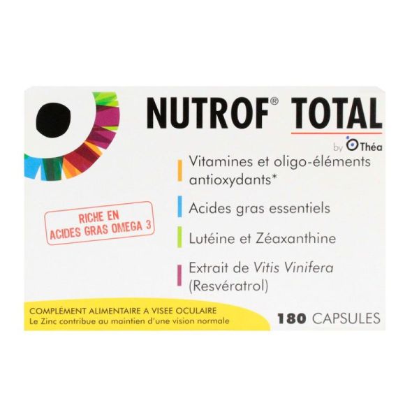 Nutrof total 180 capsules
