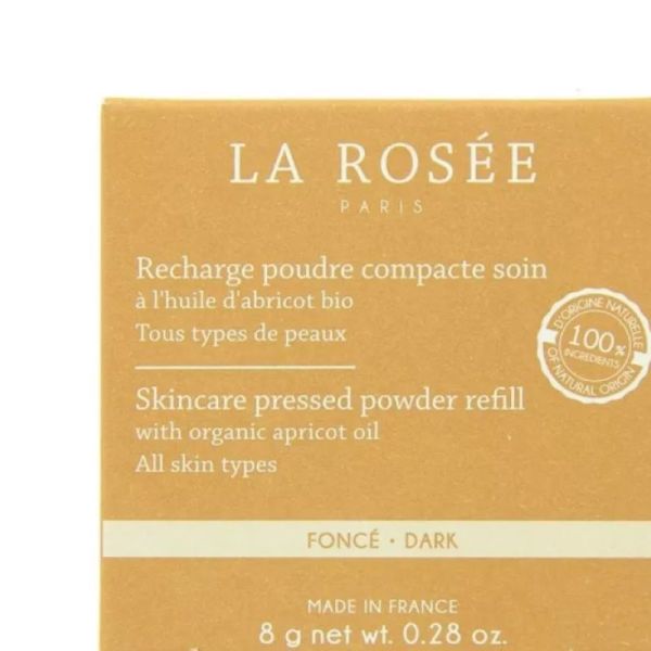 LA ROSEE Recharge Poudre Compacte coloris Foncé