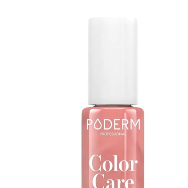 Poderm Vernis Color Care Tea tree Rose brillant