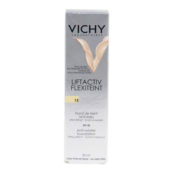 Fond de teint anti-rides Flexiteint Liftactiv 15 très clair opal 30ml
