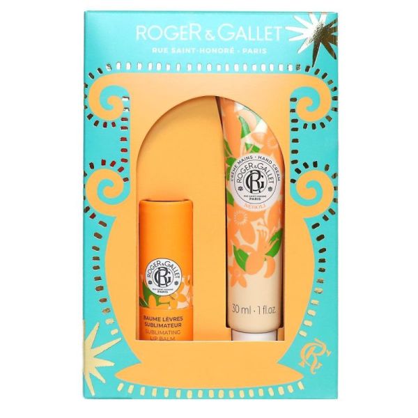 Coffret Neroli creme mains 30ml + baume lèvres sublimateur 3,5g