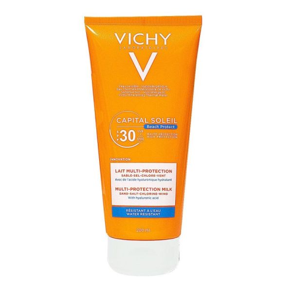Capital Soleil lait multi-protection SPF30 200ml