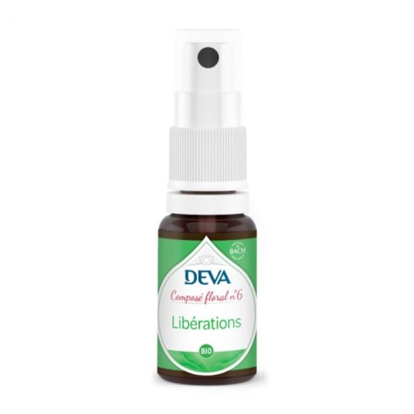 Deva Libérations composé floral N°6 bio 15ml