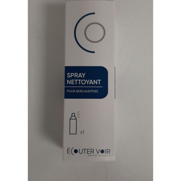 Ecouter Voir Spray Nettoyant pour Appareil Auditif 75ml
