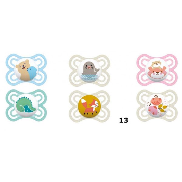 MAM Perfect silicone 2-6 mois x2 sucettes