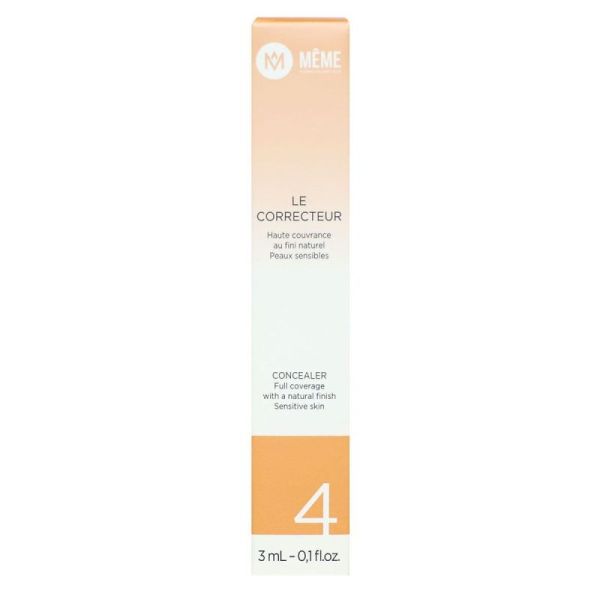Le Correcteur haute couvrance au fini naturel peau sensible n°4 3ml