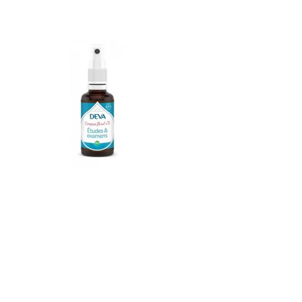 Deva Etudes et examens composé floral 8 30ml