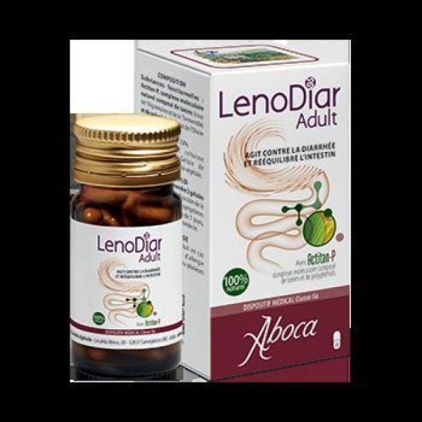 Lenodiar Adulte diarrhée Gélules x20 aboca