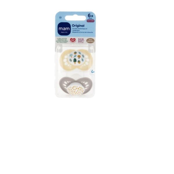 MAM Original lot sucettes silicone 6+mois