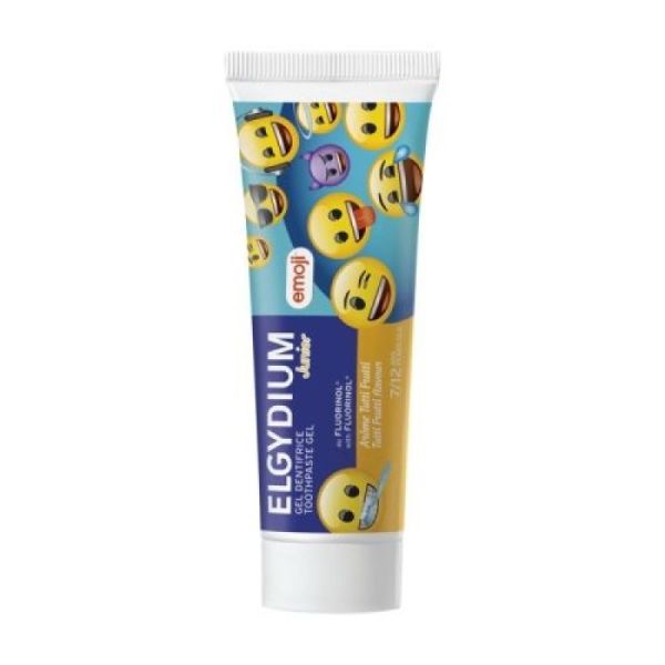 Junior 7-12 ans gel dentifrice Emoji arôme Tutti Frutti 50ml