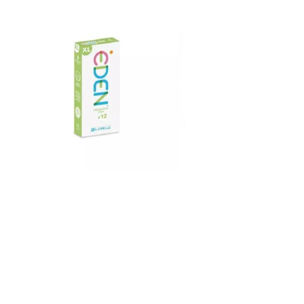 EDEN Préservatifs Lubrifiés Fins XL x12