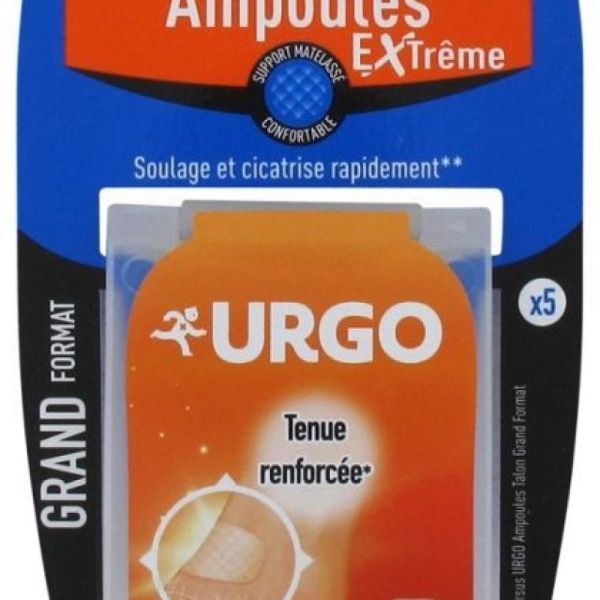 Urgo Ampoules Extrême 5 Pansements Grand Format