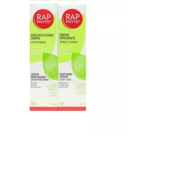 RAP phyto crème jambes légères lot de 2