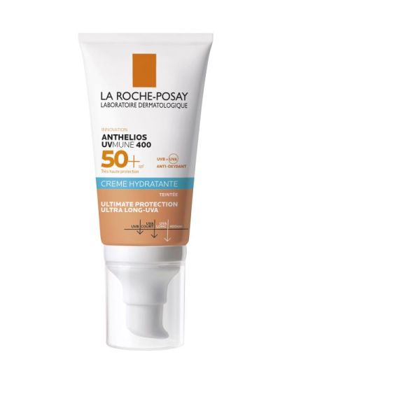 Anthelios UVMUNE 400 Crème hydratante teintée SPF50+ 50ml