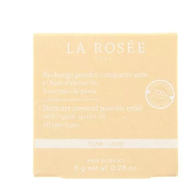 LA ROSEE Recharge Poudre Compacte Soin coloris Clair
