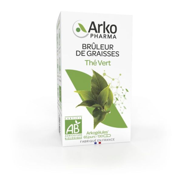 Arkogélules thé vert 130 gélules