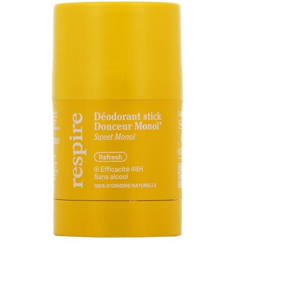 RESPIRE Déodorant Stick Douceur Monoï